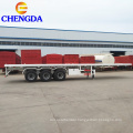 3 Axle 60 Tons Container Flatbed Trailer